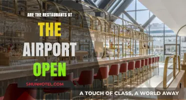 Airport Restaurant Hours: Are They Open for Your Next Flight?