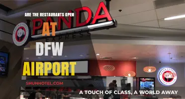 DFW Airport Dining Guide: Are Restaurants Open for Travelers?