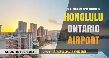 Open Flights to Honolulu from Ontario Airport: Current Availability