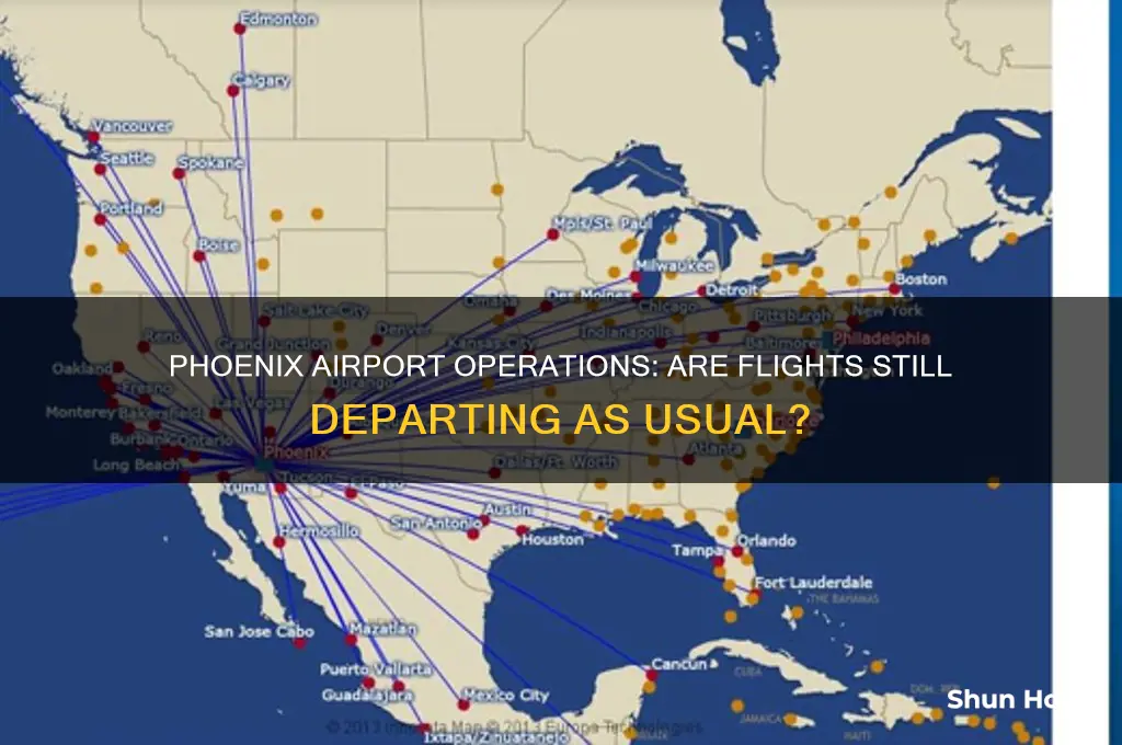 are they still flying out of the phoenix airport