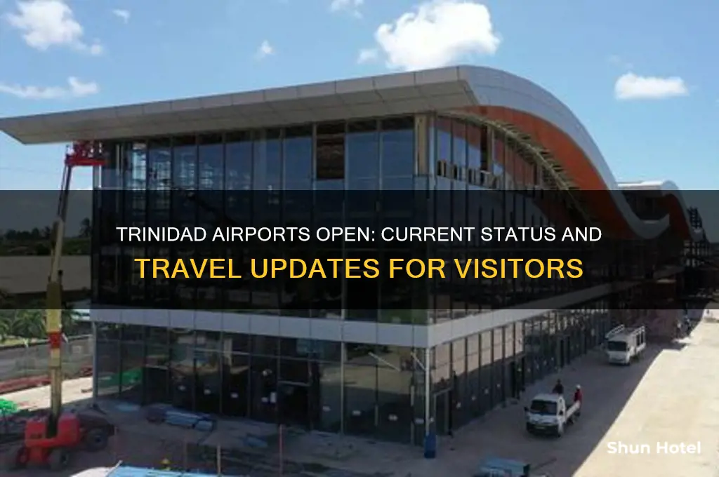 are trinidad airports open