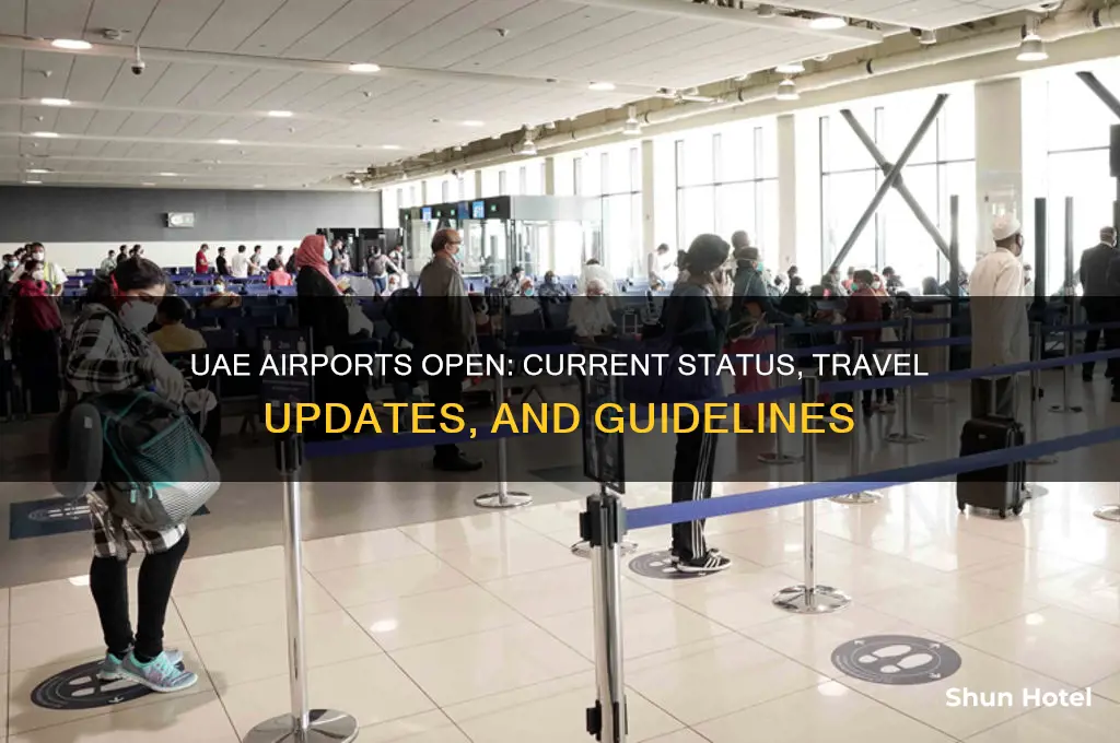 are uae airports open