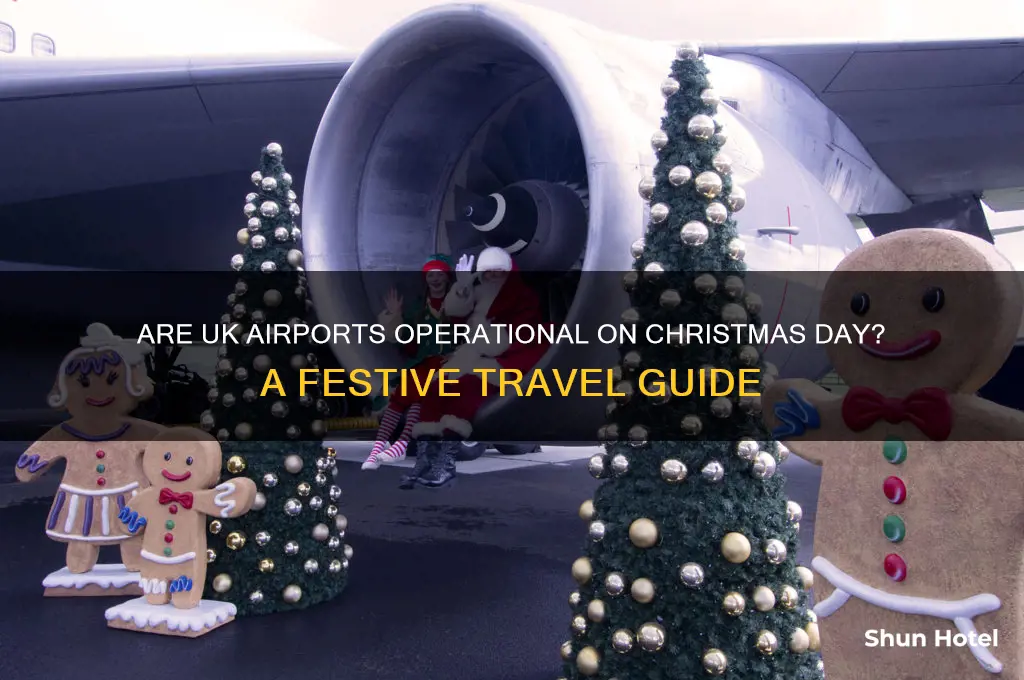 are uk airports open christmas day