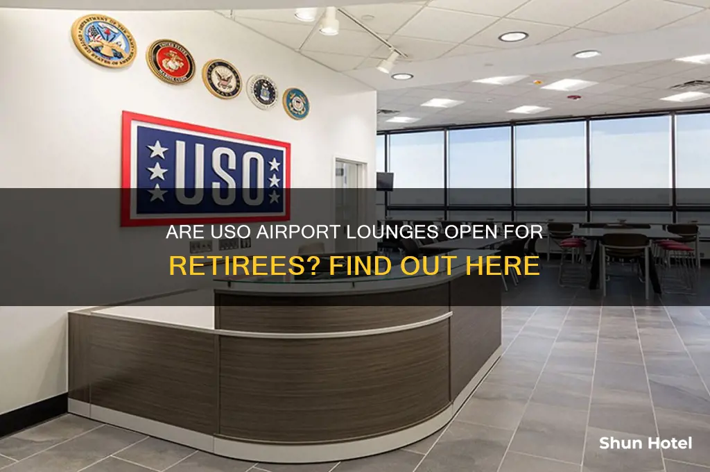 are uso in airport open for retirees