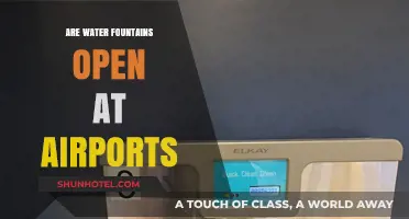 Are Airport Water Fountains Accessible for Travelers? A Quick Guide