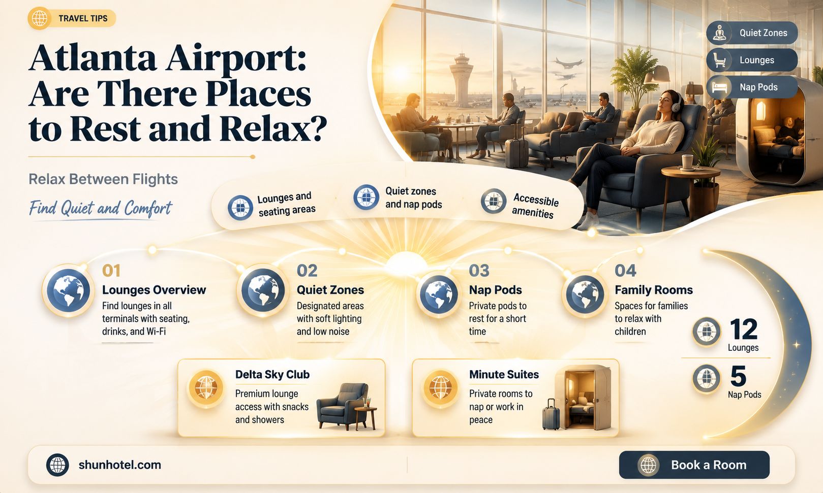 are there rooms in atlanta airport