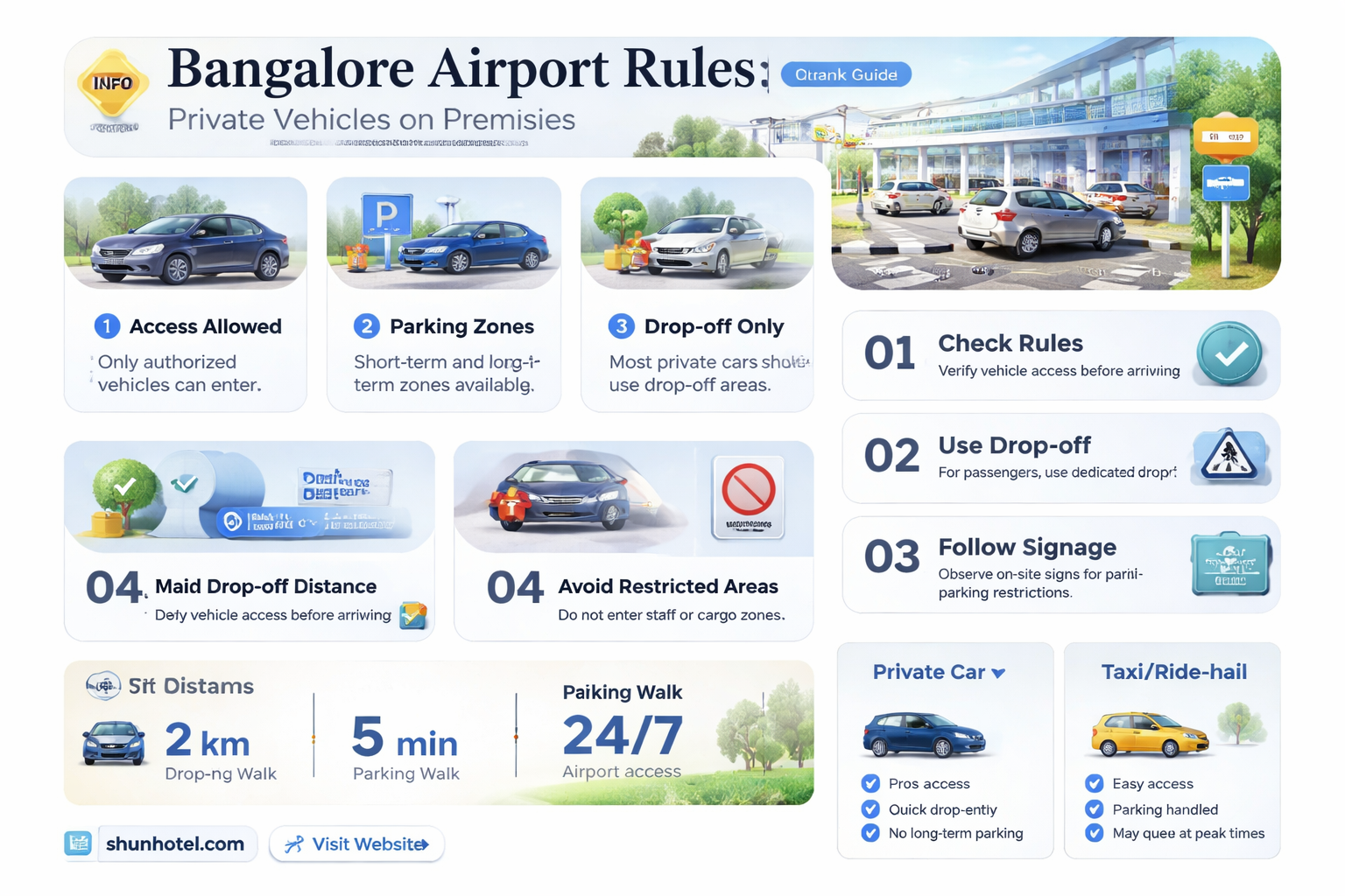 are autos allowed at bangalore airport