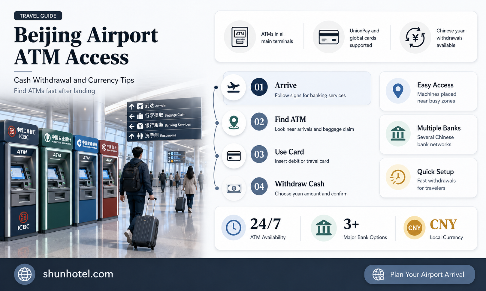 are there atms in beijing airport