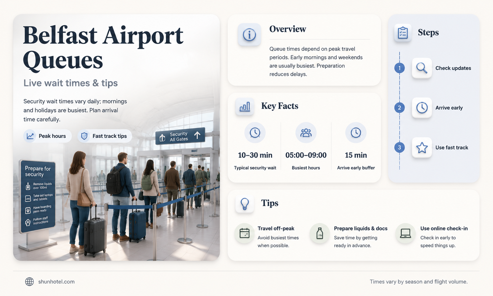 are there still queues at belfast international airport