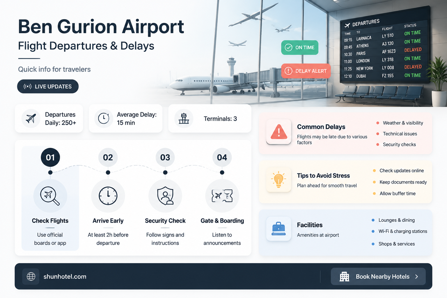 are flights leaving ben gurion airport