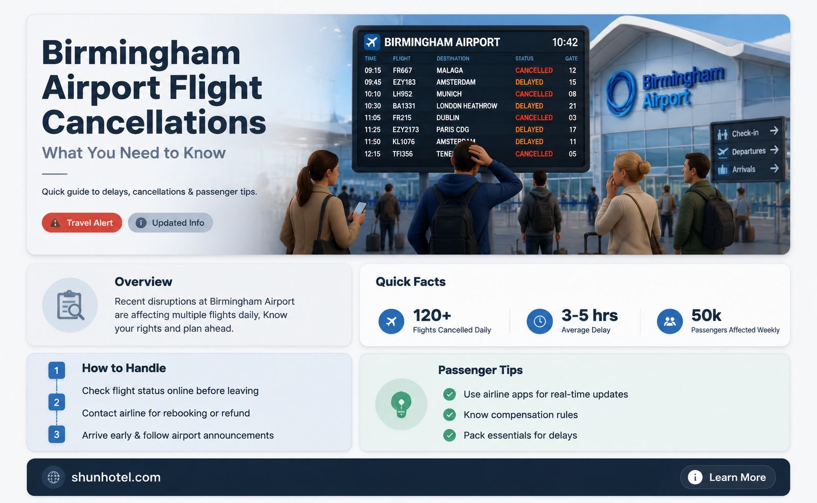 are flights cancelled from birmingham airport