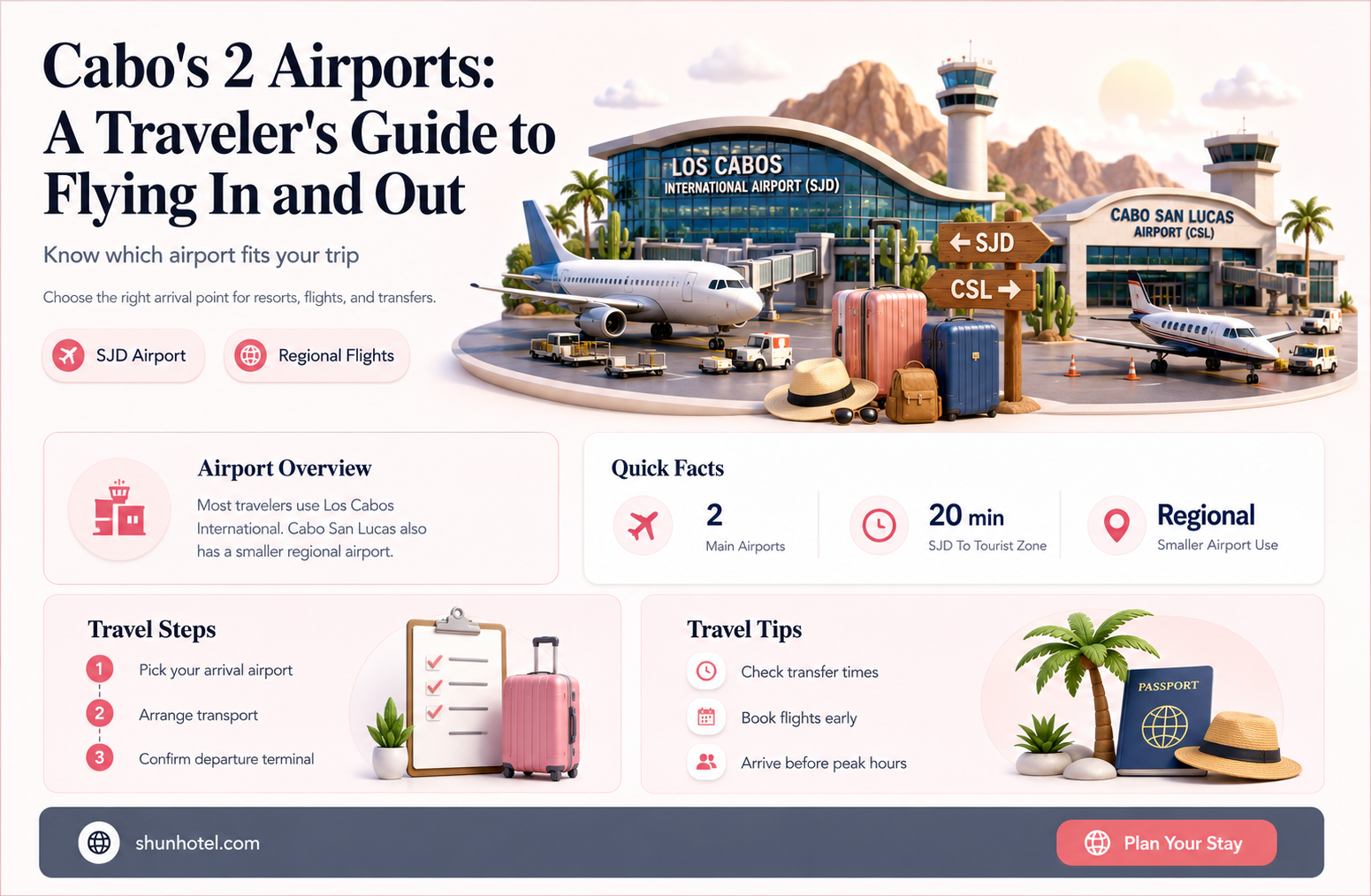 are there 2 airports in cabo