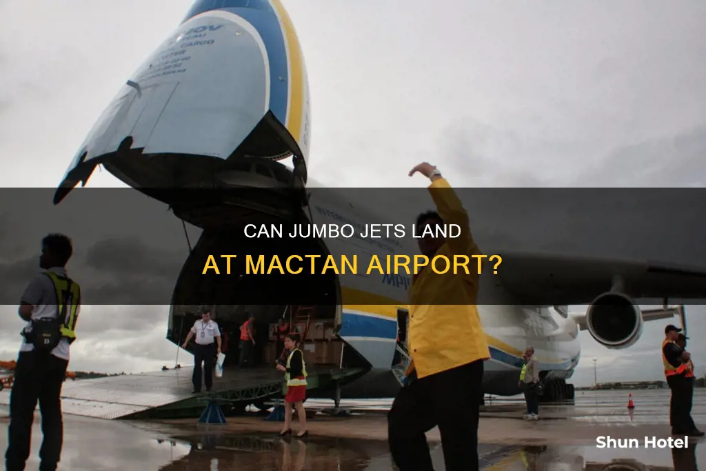 can 747 land at mactan airport