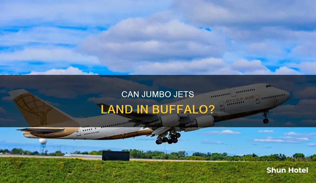 can 747s land at buffalo international airport