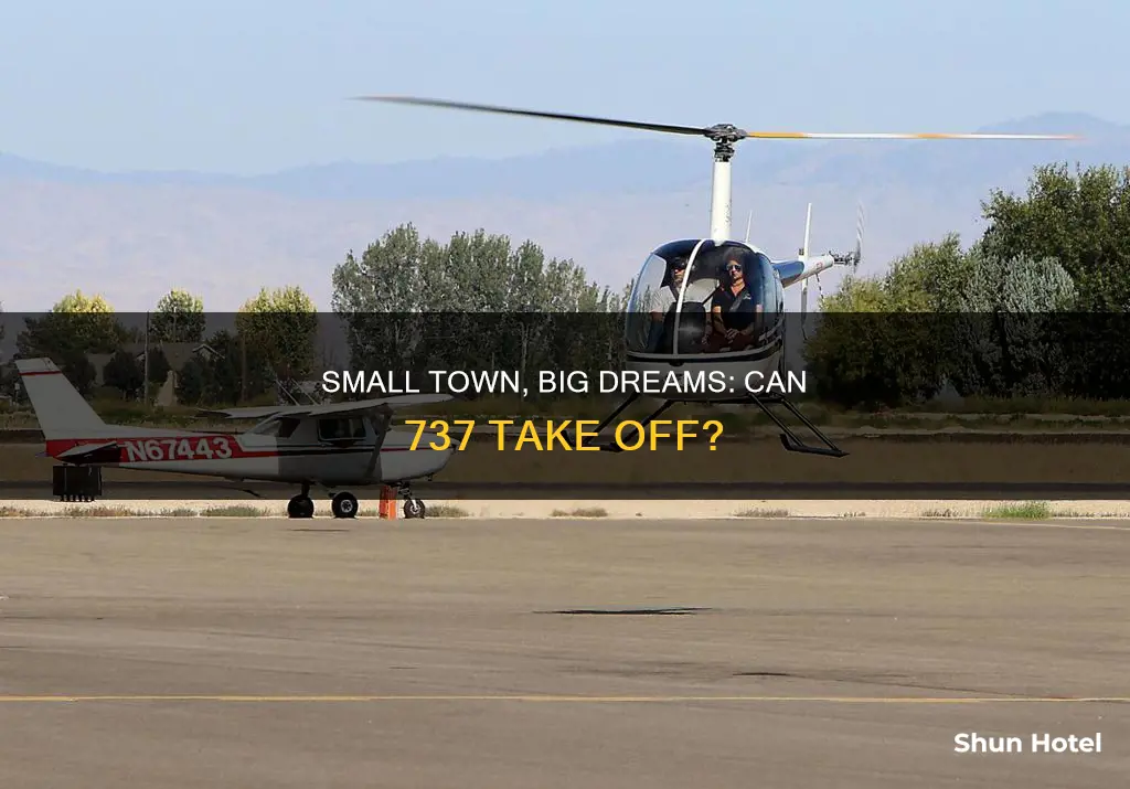 can a 737 fly out of caldwell idaho municipal airport