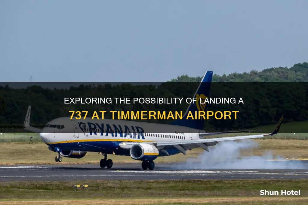 can a 737 land at timmerman airport