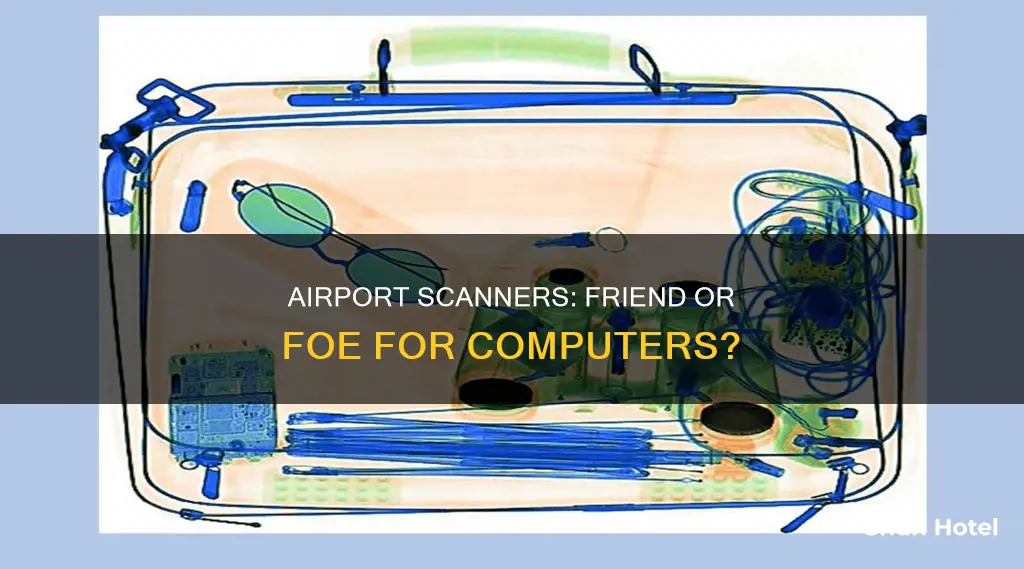 can a computer go through airport scanners