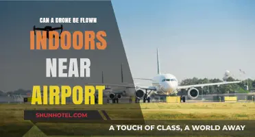 Drone Flying Indoors Near Airports: Is It Safe?