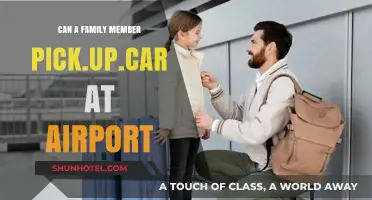 Airport Car Pick-Up: Can a Family Member Help?