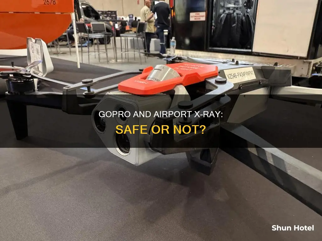 can a gopro go thru airport xray machine