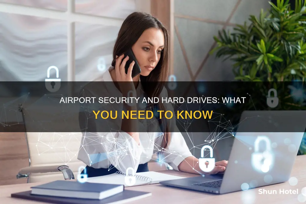 can a hard drive go through airport security