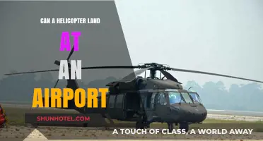 Helicopters at Airports: Can They Land?