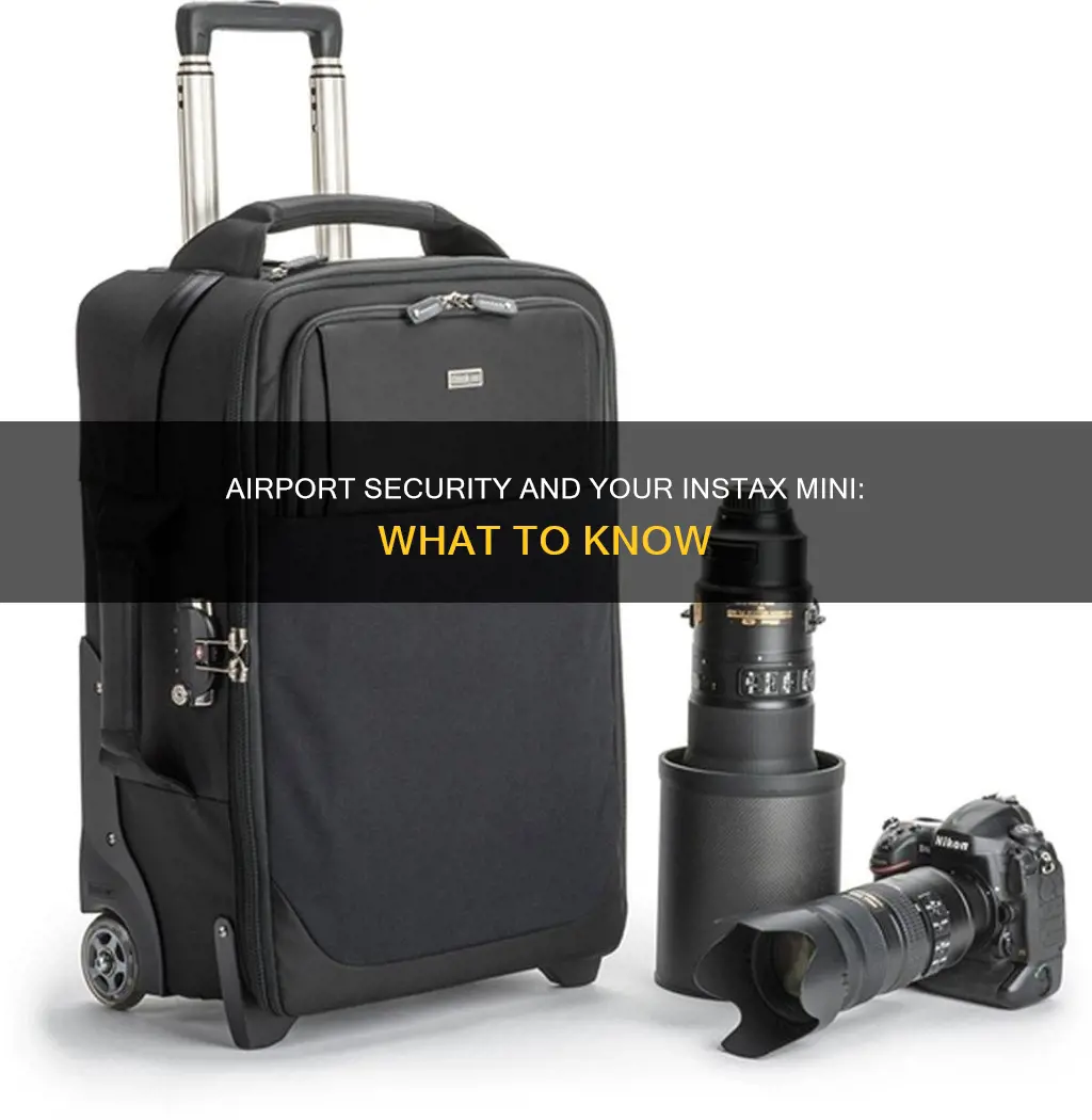 can a instax mini go through airport security