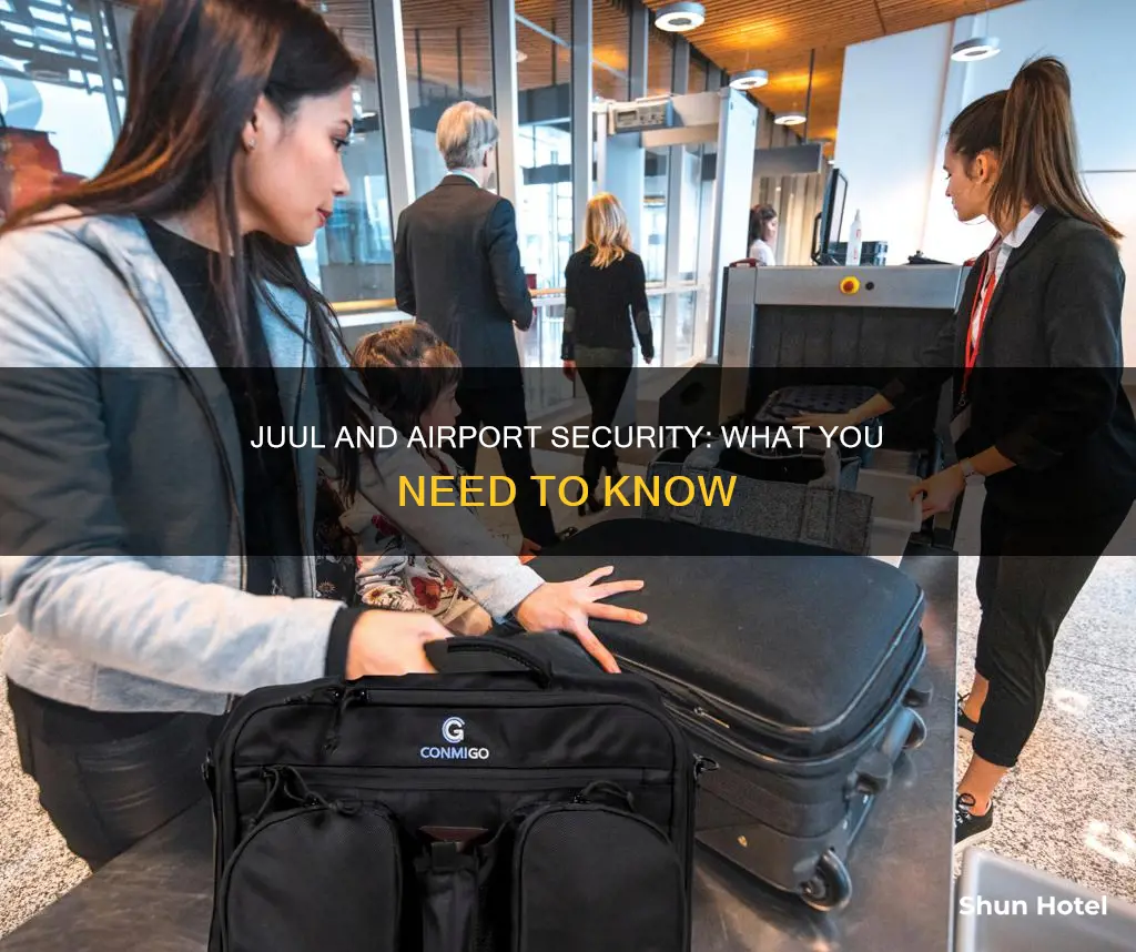can a juul get through airport security