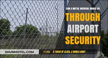 Navigating Airport Security with a Metal Medical Brace