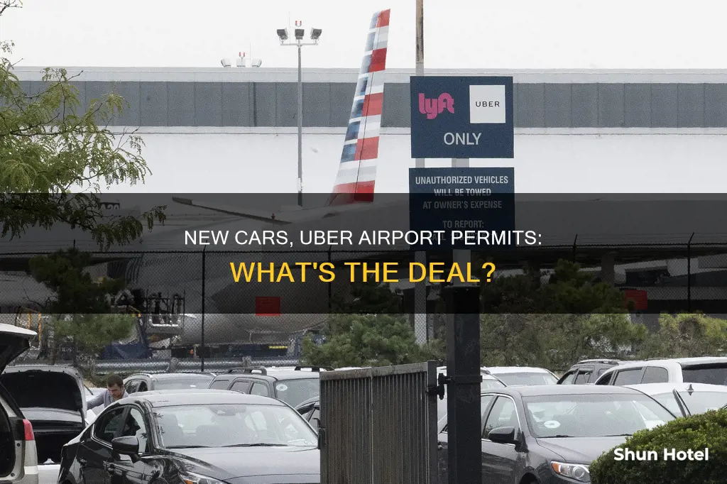 can a new car get an uber airport permit