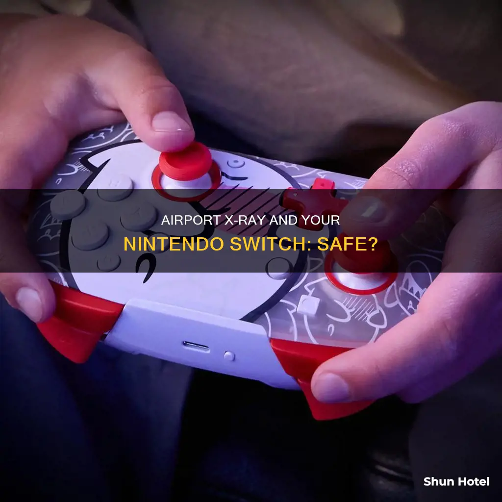 can a nintendo switch go through airport x ray