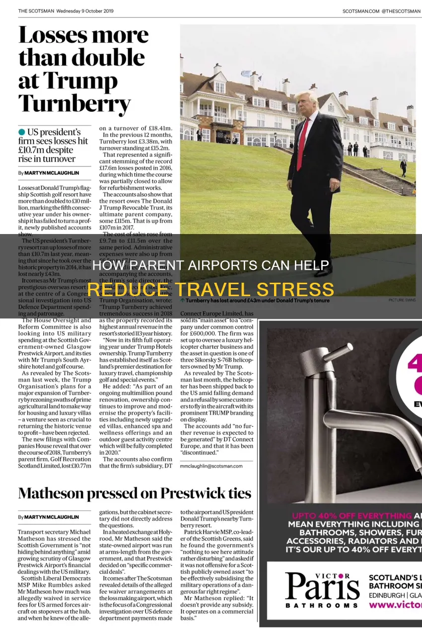 can a parent airport