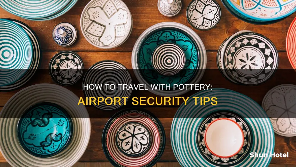 can a piece of pottery go though airport security