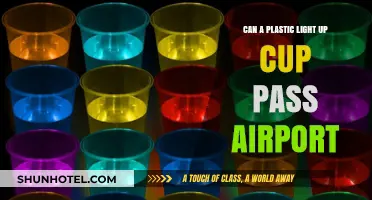 Travel Hack: Light-up Cup Airport Clearance