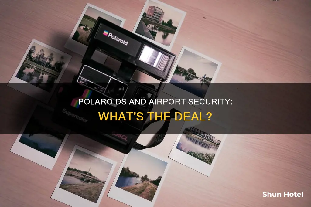 can a polaroid go through airport security
