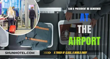 Airport Screening: Even Presidents Have to Go Through It
