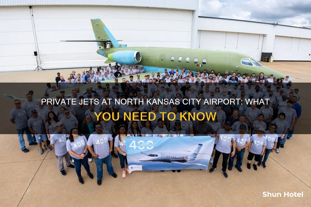 can a private airplane fly into north kansas city airport
