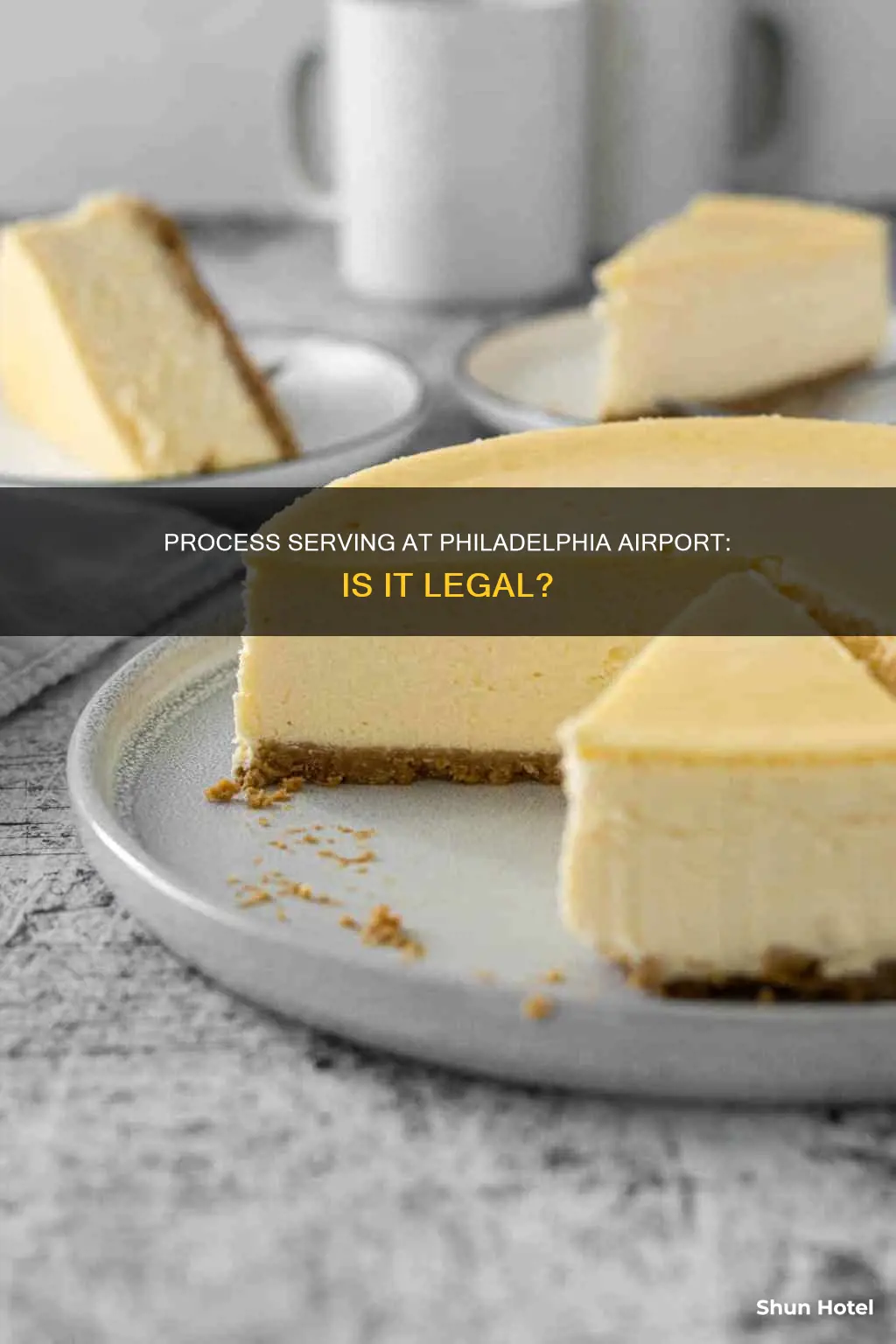 can a process server serve documents at the philadelphia airport