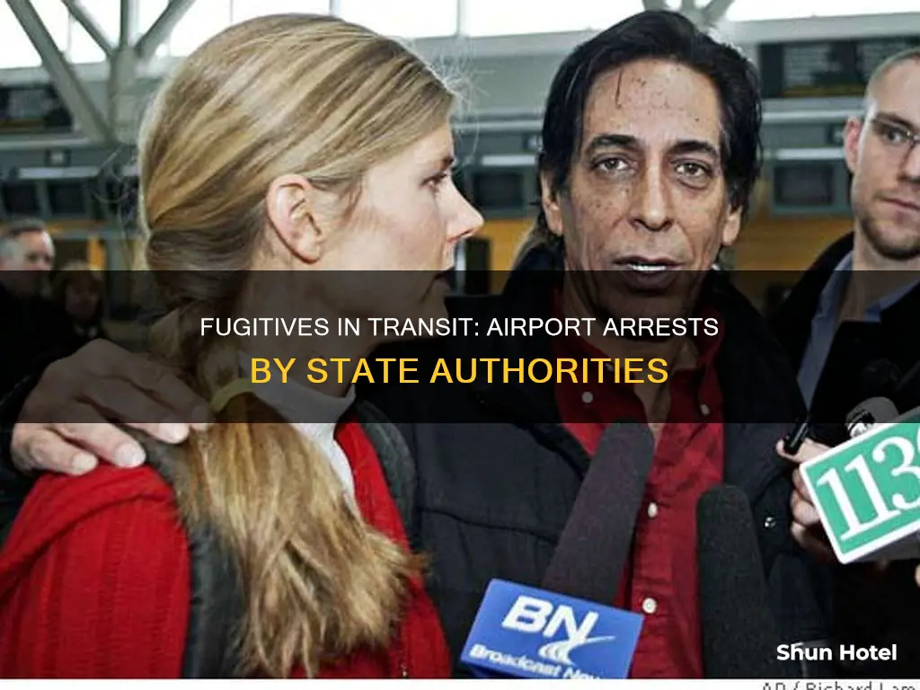 can a state arrest fugitive in transit at airport