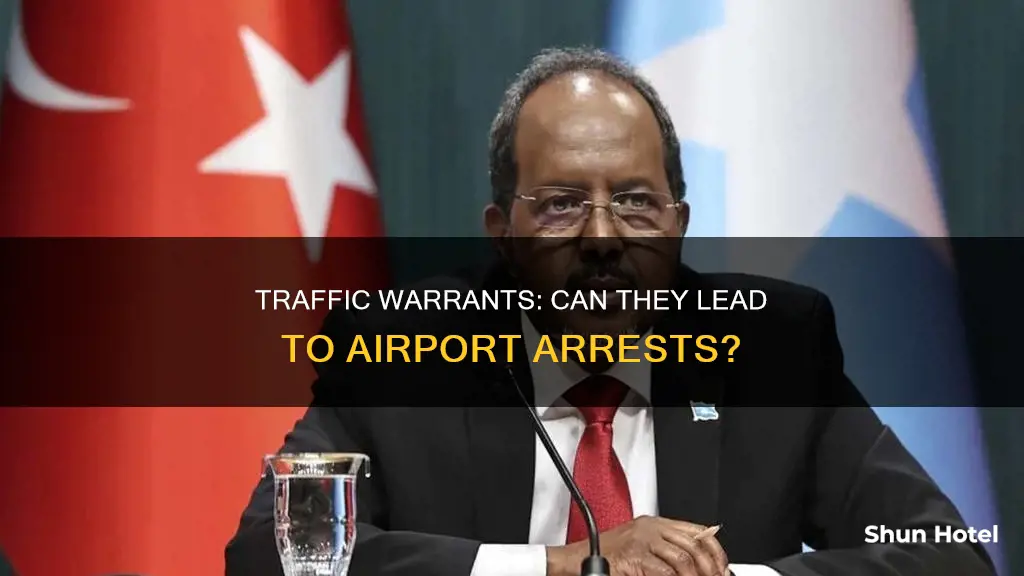 can a traffic warrant get you arrested at a airport