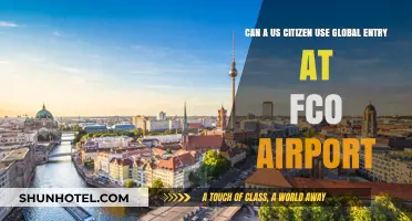 Global Entry for US Citizens: Does FCO Airport Qualify?