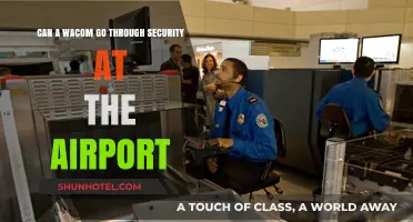 Traveling with a Wacom: Airport Security Clearance