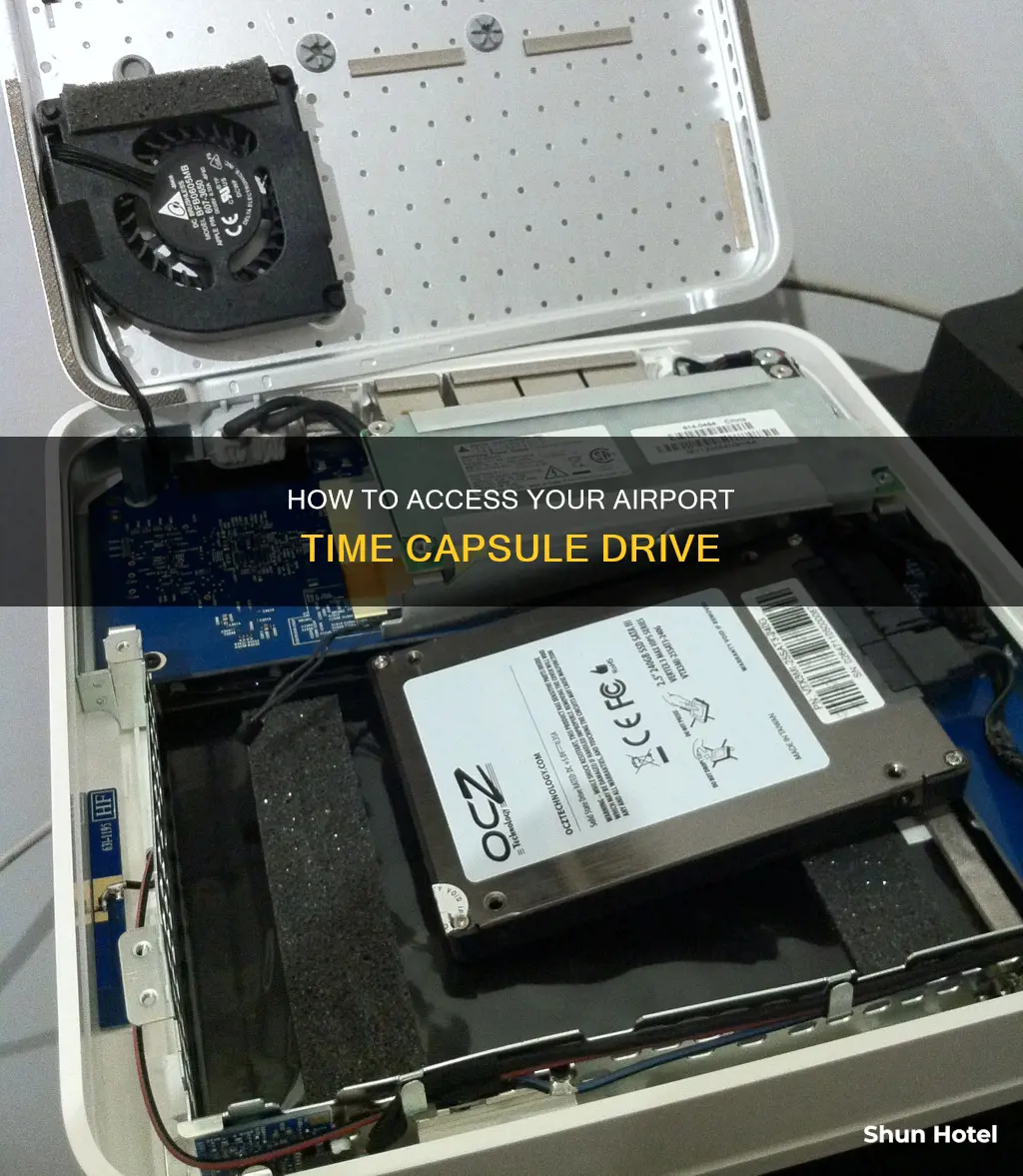 can access airport time capsule drive