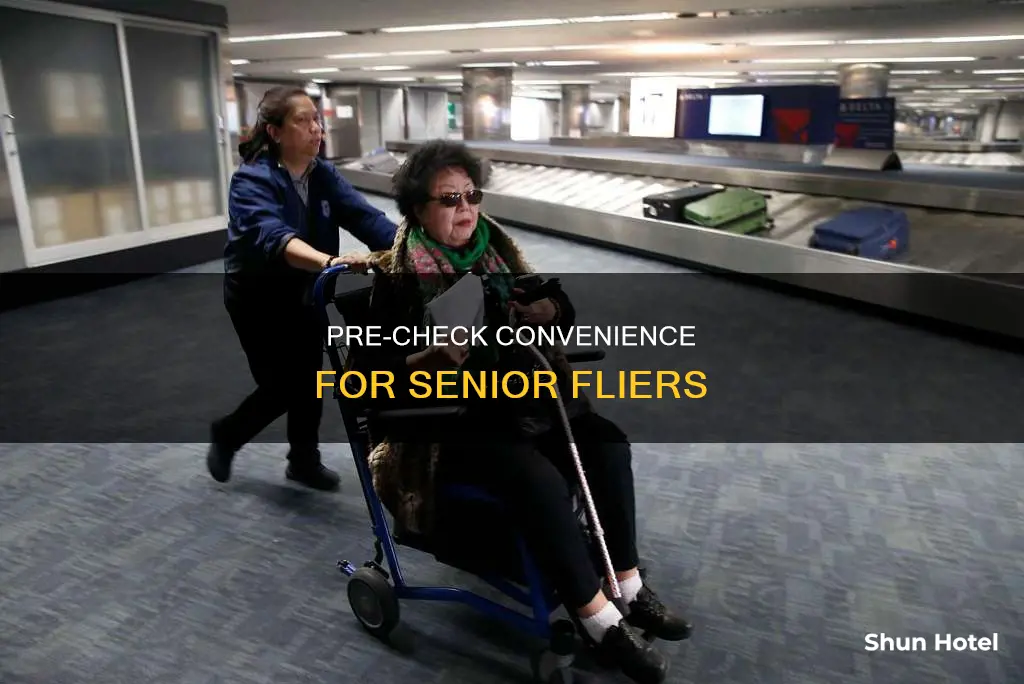 can age 79 go through pre check at airports