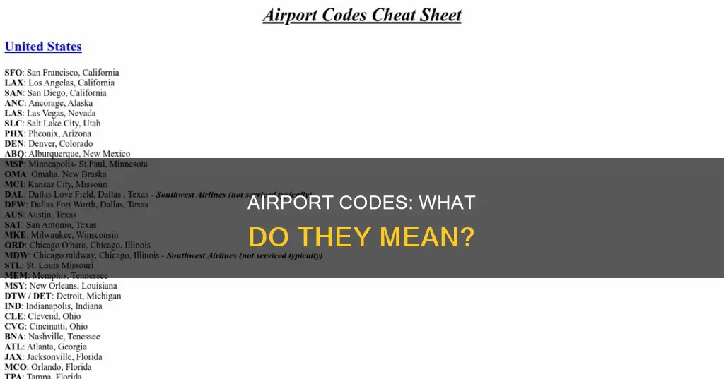 can airport code wikipedia