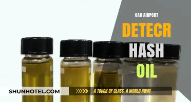 Airport Security: Can They Detect Hash Oil?