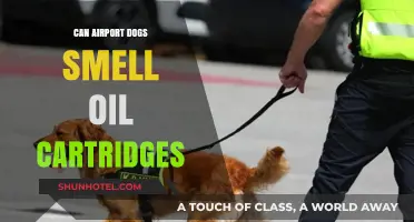 Airport Dogs: Can They Sniff Out Oil Cartridges?