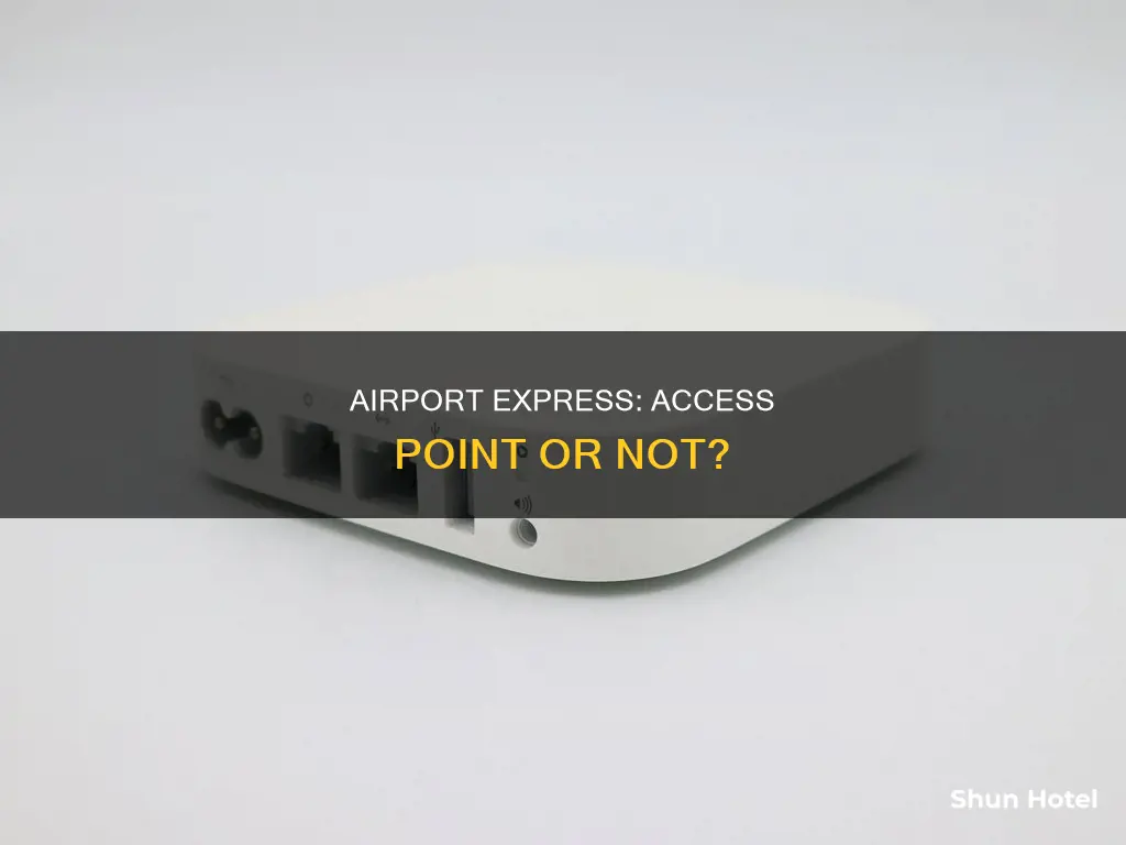 can airport express act as an access point