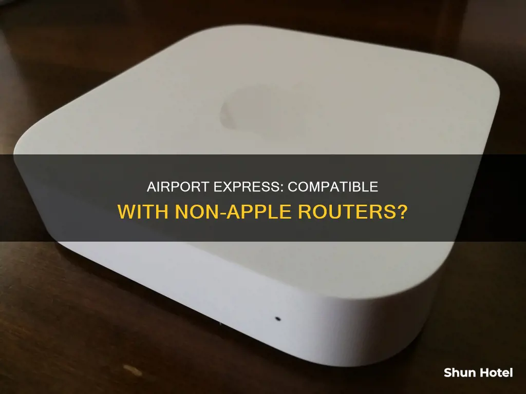 can airport express be used with non apple router