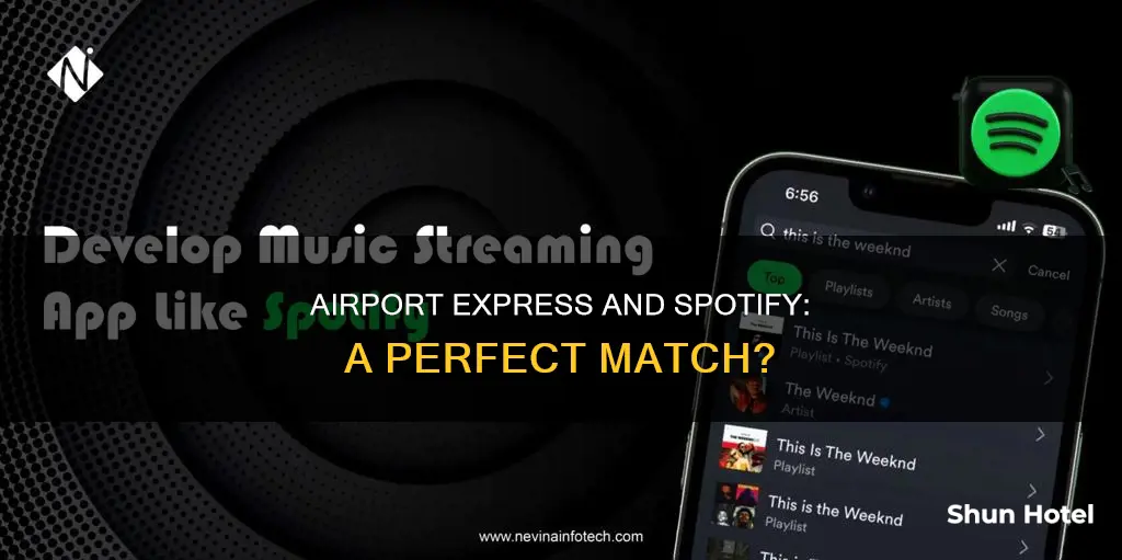 can airport express play spotify